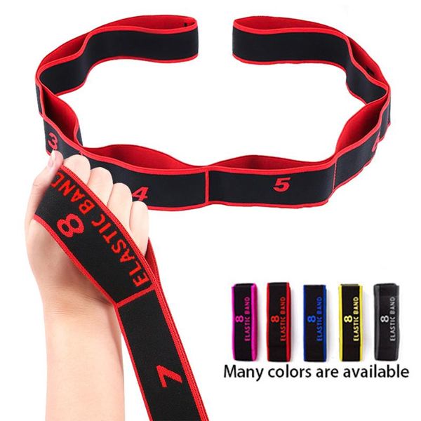 resistance bands multi section yoga stretch belts latin dance elastic band correct posture tension 8-grid digital mother
resistance bands multi section yoga stretch belts latin dance elastic band correct posture tension 8-grid digital mother