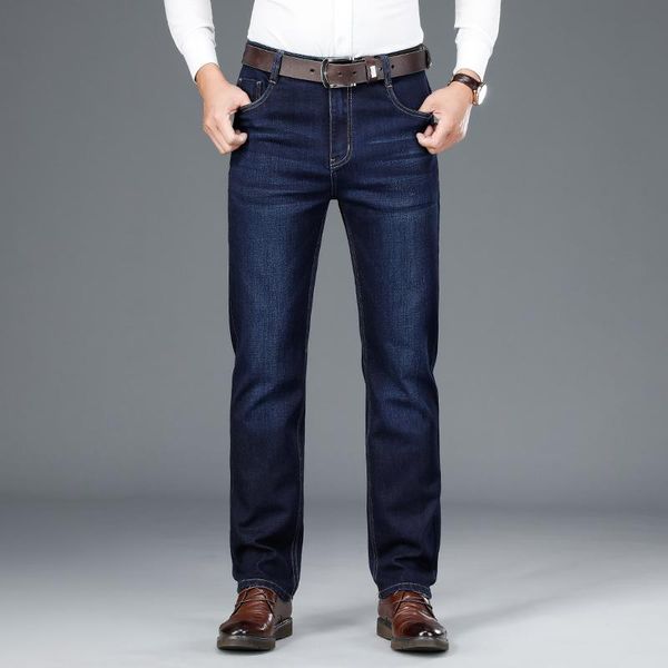 men's jeans nigrity 2021 autumn winter regular fit casual elastic fashion stretch thick denim soft pants trousers size 28-40, Blue
men's jeans nigrity 2021 autumn winter regular fit casual elastic fashion stretch thick denim soft pants trousers size 28-40, Blue