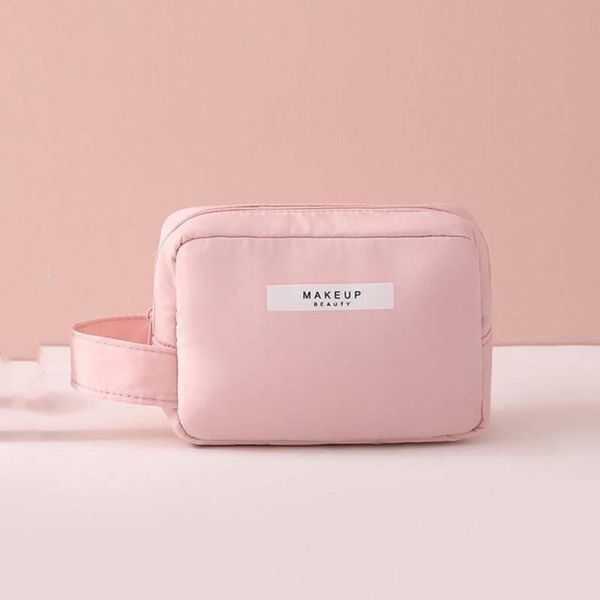cosmetic bags & cases solid women makeup travel toiletry wash bag large capacity