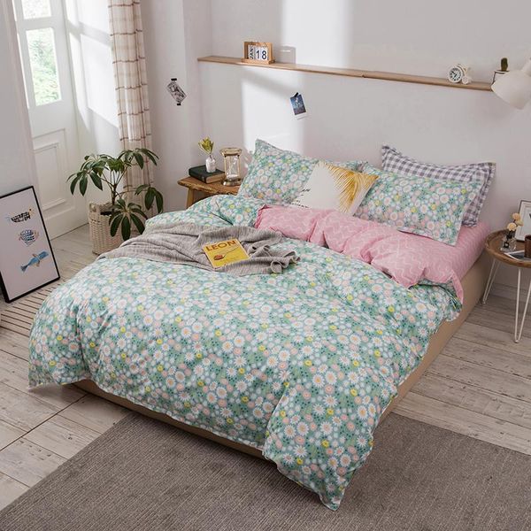 classic korean fresh flowers 3/4/5pcs bedding set duvet cover flat bed sheet pillowcase family king full single bed set
classic korean fresh flowers 3/4/5pcs bedding set duvet cover flat bed sheet pillowcase family king full single bed set