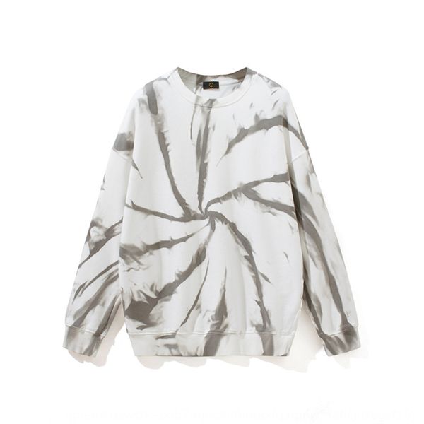 be men's wear-2020 autumn spiral tie dye high gram heavy coat dark and lazy high street coat sweater fashion round collar sweater jxdtw, Black
be men's wear-2020 autumn spiral tie dye high gram heavy coat dark and lazy high street coat sweater fashion round collar sweater jxdtw, Black