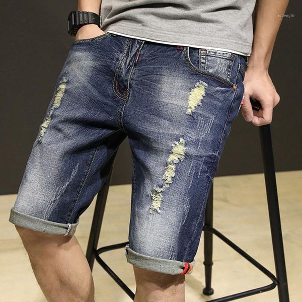 shorts men summer men denim shorts plus size 28-42 broken jeans large breeches short hole denim1, Blue
shorts men summer men denim shorts plus size 28-42 broken jeans large breeches short hole denim1, Blue