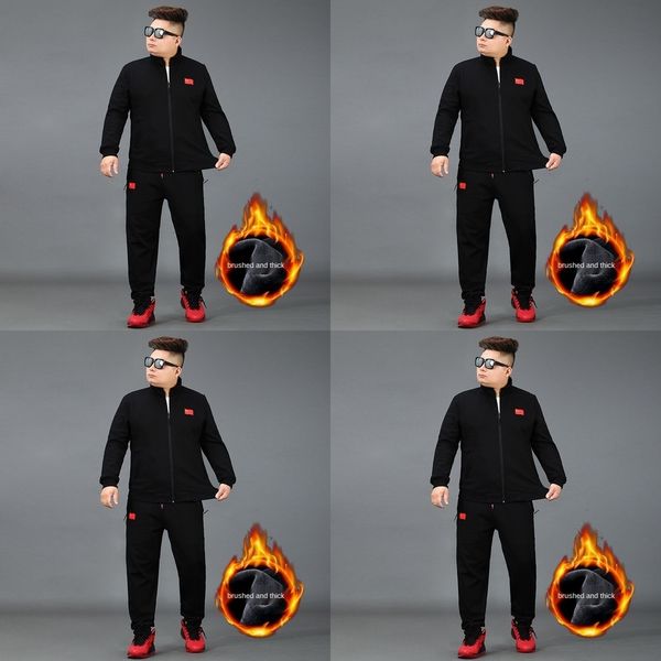 nifxx large size men's fat plus setwarm suit casual embossed black suitwarm winter plus velvet sweater sports suit usuxv
nifxx large size men's fat plus setwarm suit casual embossed black suitwarm winter plus velvet sweater sports suit usuxv