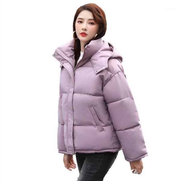 ladies outerwear short winter jacket women coats thick warm hooded parkas women cotton padded winter coat jacket female1, Black 
ladies outerwear short winter jacket women coats thick warm hooded parkas women cotton padded winter coat jacket female1, Black