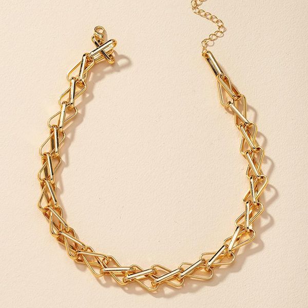chains gsold trendy geometric paper clip necklace punk thick chain simple oval link unique design women gift jewelry 2021, Silver
chains gsold trendy geometric paper clip necklace punk thick chain simple oval link unique design women gift jewelry 2021, Silver