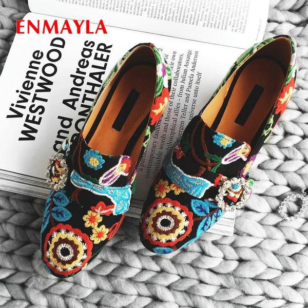 enmayla 2020 basic round toe party slip-on flock women high heels square heel ethnic wedding shoes embroider womens shoes 34-43, Black
enmayla 2020 basic round toe party slip-on flock women high heels square heel ethnic wedding shoes embroider womens shoes 34-43, Black