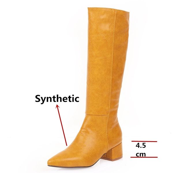 fedonas euro style plus size female high heels fashion party night club shoes woman winter warm women knee high western boots 201114, Black
fedonas euro style plus size female high heels fashion party night club shoes woman winter warm women knee high western boots 201114, Black