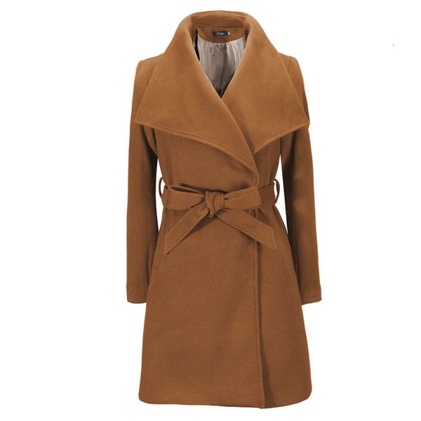 fanco women's coat solid color suit blazer office lady long sleeve mid-length autumn and winter woolen jacket plus size, Black
fanco women's coat solid color suit blazer office lady long sleeve mid-length autumn and winter woolen jacket plus size, Black