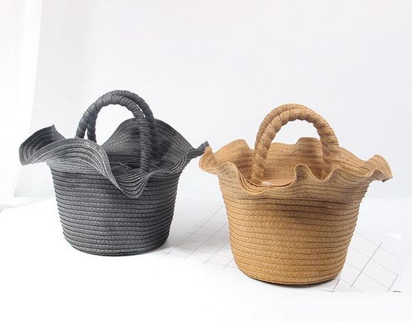 новый конструктор оборками соломы пляжная сумка большая емкость rattan woven кулиской tote сумки кошельки женские сумки на ремне bolsa 
новый конструктор оборками соломы пляжная сумка большая емкость rattan woven кулиской tote сумки кошельки женские сумки на ремне bolsa