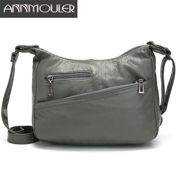 annmouler casual women shoulder soft pu leather crossbody for female small messenger purse pockets flap bag sac fem c1009
annmouler casual women shoulder soft pu leather crossbody for female small messenger purse pockets flap bag sac fem c1009