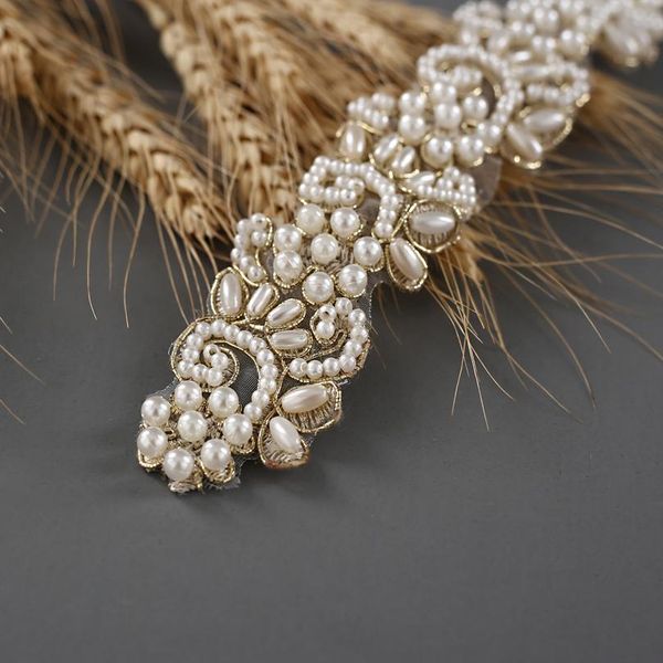 golden wedding accessories pearl bridal belt bridal girdle bridal ribbon belt wedding dress belt for bridesmaids dresse jllmch, White
golden wedding accessories pearl bridal belt bridal girdle bridal ribbon belt wedding dress belt for bridesmaids dresse jllmch, White