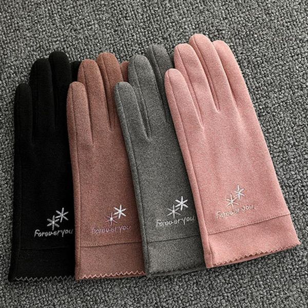 five fingers gloves women winter touch screen autumn warm wrist mittens driving ski windproof glove mitts full finger mitten, Blue;gray 
five fingers gloves women winter touch screen autumn warm wrist mittens driving ski windproof glove mitts full finger mitten, Blue;gray
