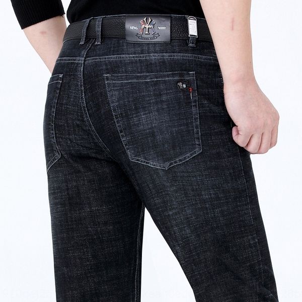 2020 autumn winter business men's high-end thick elastic jeans and jeans middle-aged casual loose straight pants 9hvzs, Blue
2020 autumn winter business men's high-end thick elastic jeans and jeans middle-aged casual loose straight pants 9hvzs, Blue