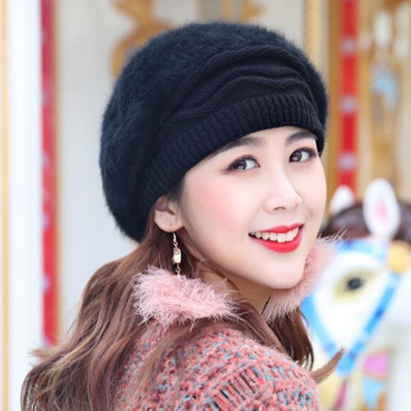 beanie/skull caps autumn winter ladies fur hat acrylic pure color thickened warmth general outdoor leisure knitted cap, Blue;gray
beanie/skull caps autumn winter ladies fur hat acrylic pure color thickened warmth general outdoor leisure knitted cap, Blue;gray