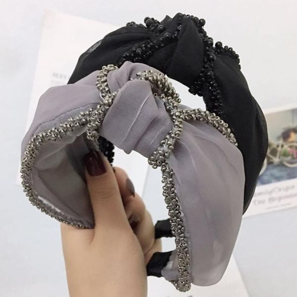 hair accessories mesh lace headband korean-style bead edge middle knotted wide-brimmed hairpin female
hair accessories mesh lace headband korean-style bead edge middle knotted wide-brimmed hairpin female