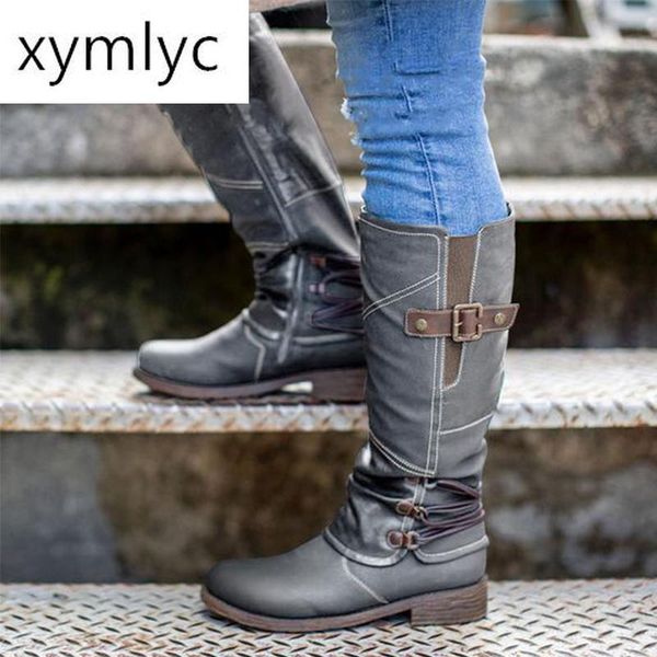 new women knee high boots wedges flat shoes woman high heel platform leather boots lace up women shoe ladies winter, Black
new women knee high boots wedges flat shoes woman high heel platform leather boots lace up women shoe ladies winter, Black