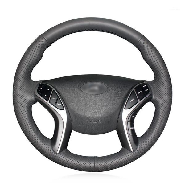 hand-stitched black artificial leather anti-slip car steering wheel cover for elantra 3 2011-2020 elantra sport 20111
hand-stitched black artificial leather anti-slip car steering wheel cover for elantra 3 2011-2020 elantra sport 20111