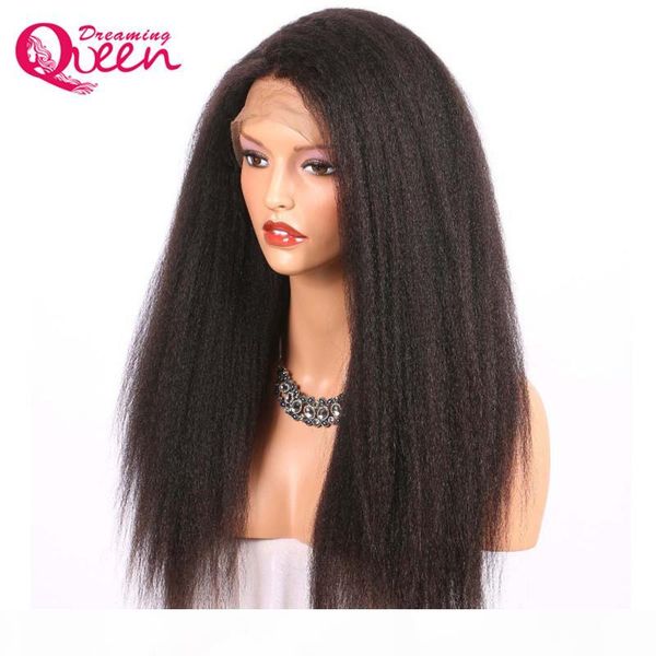 brazilian kinky straight wig full lace human hair wigs for black women pre plucked with baby hair, Black;brown
brazilian kinky straight wig full lace human hair wigs for black women pre plucked with baby hair, Black;brown
