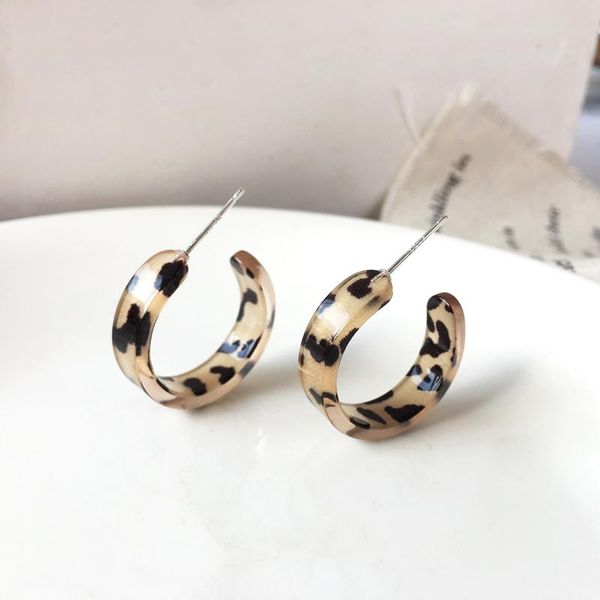 hoop & huggie s925 needle fashion earrings selling round vintage temperament leopard print resin for women girl gifts, Golden;silver
hoop & huggie s925 needle fashion earrings selling round vintage temperament leopard print resin for women girl gifts, Golden;silver