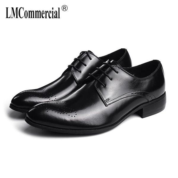 british retro men shoes all-match cowhide genuine leather shoes men,lace-up business men shoes,men dress, Black
british retro men shoes all-match cowhide genuine leather shoes men,lace-up business men shoes,men dress, Black