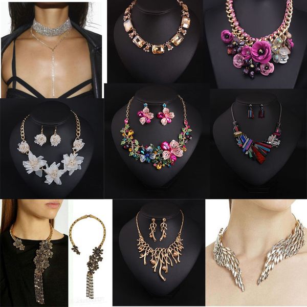 luxurious exaggerated crystal clavicle dress short necklace set fashion korean sweater chain female jewelry, Silver
luxurious exaggerated crystal clavicle dress short necklace set fashion korean sweater chain female jewelry, Silver