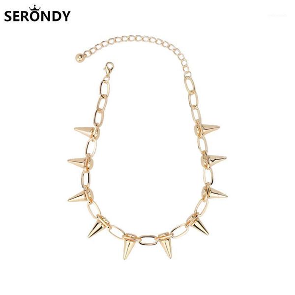 chokers alloy rivets gothic rock punk chains choker necklace for women jewelry chain neck aesthetic 2021 trends xl103081, Golden;silver
chokers alloy rivets gothic rock punk chains choker necklace for women jewelry chain neck aesthetic 2021 trends xl103081, Golden;silver