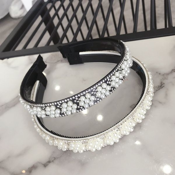 designer headband simple pearl flower women head hoop with rhinestone thin edge hair band girls casual party wedding headbands wholesale, Silver
designer headband simple pearl flower women head hoop with rhinestone thin edge hair band girls casual party wedding headbands wholesale, Silver