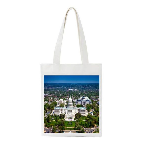 sccfmm the white house print women foldable shopping bag female student eco tote bag lady shoulder fashion casual beach
sccfmm the white house print women foldable shopping bag female student eco tote bag lady shoulder fashion casual beach