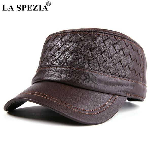 wide brim hats la spezia sheepskin hat men knit genuine leather army cap autumn winter beret men's real, Blue;gray
wide brim hats la spezia sheepskin hat men knit genuine leather army cap autumn winter beret men's real, Blue;gray