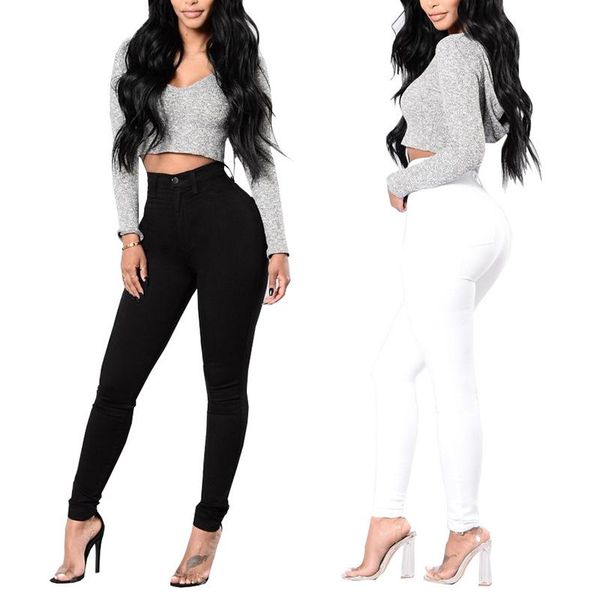 women's jeans spring autumn elastic women pencil pants black white mom high waist slim fit skinny full length female trousers, Blue
women's jeans spring autumn elastic women pencil pants black white mom high waist slim fit skinny full length female trousers, Blue