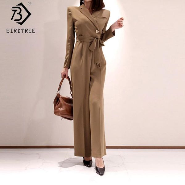 2020 spring new korean style solid slim jumpsuits for women notched full sleeve sashes ladies wide leg long rompers b02912k1, Black;white
2020 spring new korean style solid slim jumpsuits for women notched full sleeve sashes ladies wide leg long rompers b02912k1, Black;white