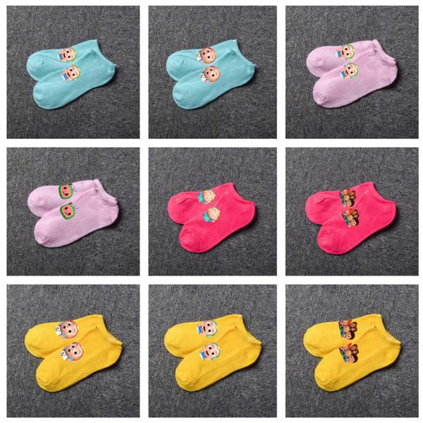 cartoon cocomelon jj adults kids casual socks anklet stockings baby watermelon printed juniors candy colors low-cut liners socks g12305, Pink;yellow
cartoon cocomelon jj adults kids casual socks anklet stockings baby watermelon printed juniors candy colors low-cut liners socks g12305, Pink;yellow