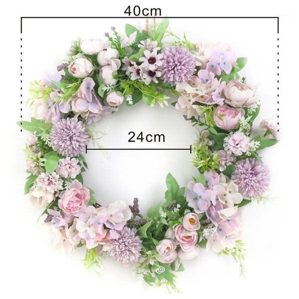 decorative flowers & wreaths artificial flower wreath fake silk rose peony window diy wedding decoration colorful garland home wall hanging
decorative flowers & wreaths artificial flower wreath fake silk rose peony window diy wedding decoration colorful garland home wall hanging