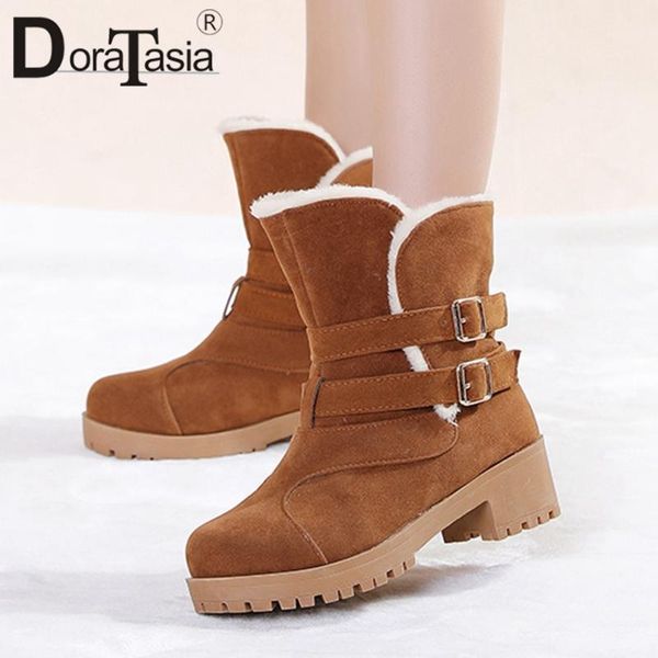 boots doratasia big size 34-43 ladies winter warm fur ankle fashion buckle chunky heels snow women plush shoes woman1, Black
boots doratasia big size 34-43 ladies winter warm fur ankle fashion buckle chunky heels snow women plush shoes woman1, Black