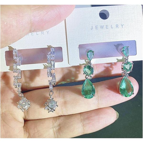 fashion pearl earrings rhinestone color keeping korean style tassel fringed inlaid zircon colorful earrings for women jllkcz bdecoat, Silver
fashion pearl earrings rhinestone color keeping korean style tassel fringed inlaid zircon colorful earrings for women jllkcz bdecoat, Silver