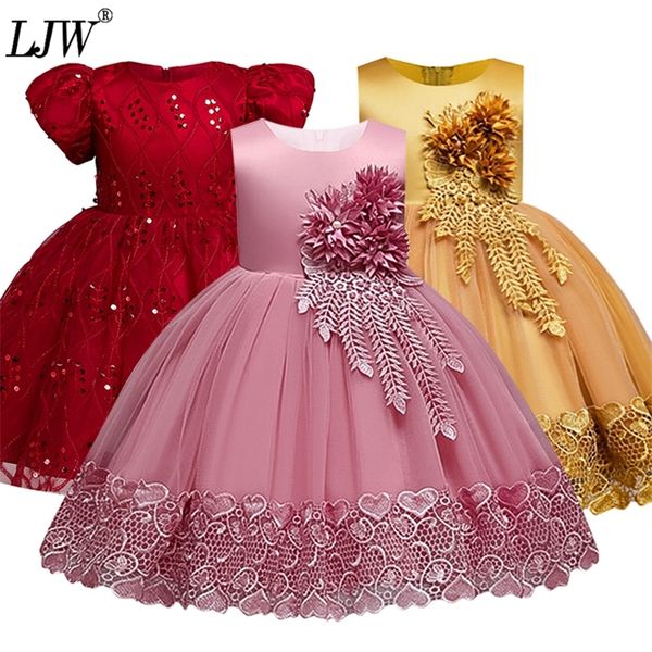 kids tutu birthday princess party dress for girls infant lace children bridesmaid elegant girl baby clothes 220308, Red;yellow
kids tutu birthday princess party dress for girls infant lace children bridesmaid elegant girl baby clothes 220308, Red;yellow