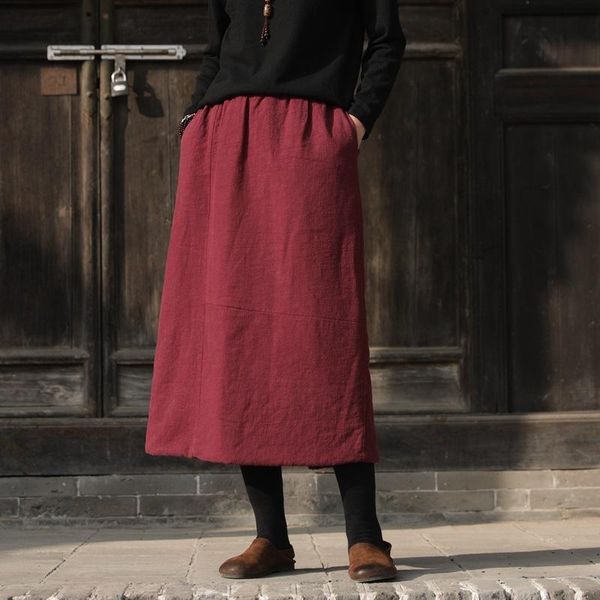 nini wonderland winter 2021 plus cotton a-line skirt women cotton linen vintage midi skirts female elastic waist casual skirt, Black
nini wonderland winter 2021 plus cotton a-line skirt women cotton linen vintage midi skirts female elastic waist casual skirt, Black