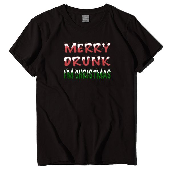 lh20353 summer ins super fire lady loose christmas merry drunk english printing casual and comfortable all-match trend t-shirt, White
lh20353 summer ins super fire lady loose christmas merry drunk english printing casual and comfortable all-match trend t-shirt, White