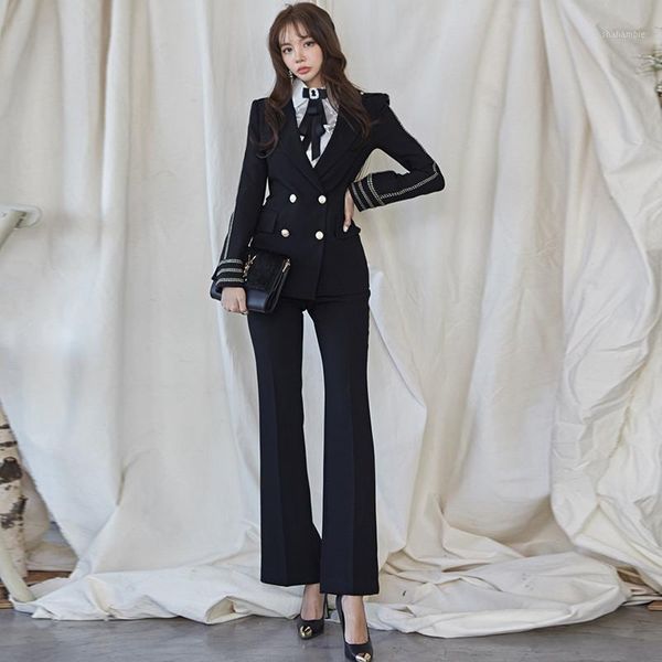 new arrival comfortable work style fashion pant suits temperamental double breasted slim blazer and long pants elegant pant suit1, White
new arrival comfortable work style fashion pant suits temperamental double breasted slim blazer and long pants elegant pant suit1, White