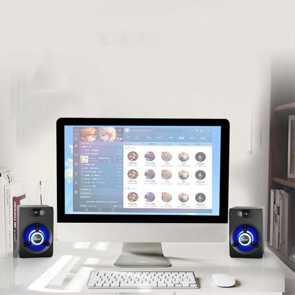 sada - computer speaker led light computer speaker usb wired bass stereo music player subwoofer for lap
sada - computer speaker led light computer speaker usb wired bass stereo music player subwoofer for lap