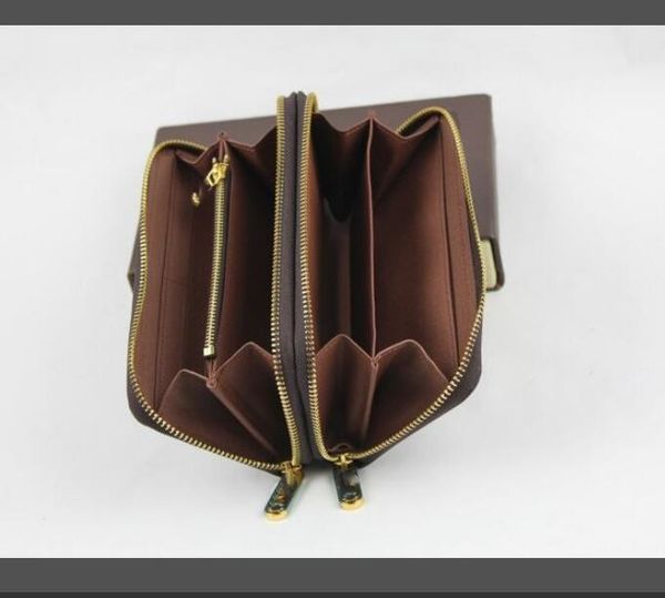 double zipper wallet the most stylish way to carry around money cards leather purse card holder long business women wallet come with box, Red;black
double zipper wallet the most stylish way to carry around money cards leather purse card holder long business women wallet come with box, Red;black