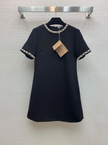 130 2021 summer a line short sleeve dress prom fashion crew neck black white above knee brand same style nishhi
130 2021 summer a line short sleeve dress prom fashion crew neck black white above knee brand same style nishhi
