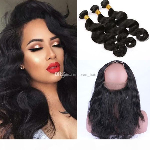 body wave human hair bundles with 360 lace band frontal 22.5*4*2 pre plucked 360 lace band frontal with hair extension 4pcs lot, Black;brown
body wave human hair bundles with 360 lace band frontal 22.5*4*2 pre plucked 360 lace band frontal with hair extension 4pcs lot, Black;brown
