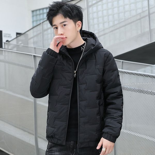 men's coat 2020 new korean down winter short thiened lovers cotton padded jaet fashion brand, Black
men's coat 2020 new korean down winter short thiened lovers cotton padded jaet fashion brand, Black