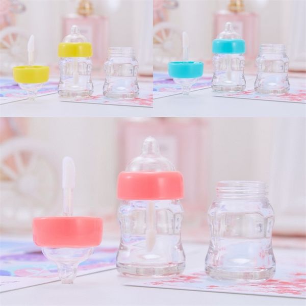 nipple bottle lip gloss tube plastic transparent multi color lipstick lipglaze labial tube empty container cosmetic bag 1 6xm l2
nipple bottle lip gloss tube plastic transparent multi color lipstick lipglaze labial tube empty container cosmetic bag 1 6xm l2