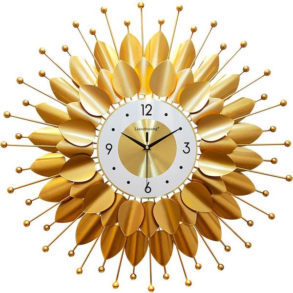 wall clocks nordic luxury metal modern large gold clock 3d simple art watches horloge murale home decoration fz295
wall clocks nordic luxury metal modern large gold clock 3d simple art watches horloge murale home decoration fz295