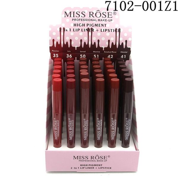 lip pencils double end pencil,one lipstick and one liner, the tube color is same as inner material ,mix 6 colors of 36pcs in
lip pencils double end pencil,one lipstick and one liner, the tube color is same as inner material ,mix 6 colors of 36pcs in
