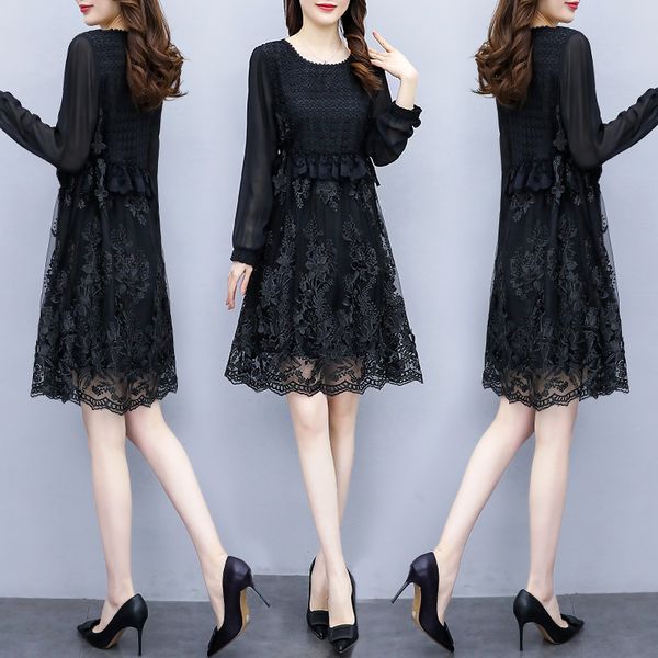womens lasso large plus size xl-5xl dressed fat 100kg woman wear shirt loose 2021 dress in spring clothes rusf, Black;gray
womens lasso large plus size xl-5xl dressed fat 100kg woman wear shirt loose 2021 dress in spring clothes rusf, Black;gray
