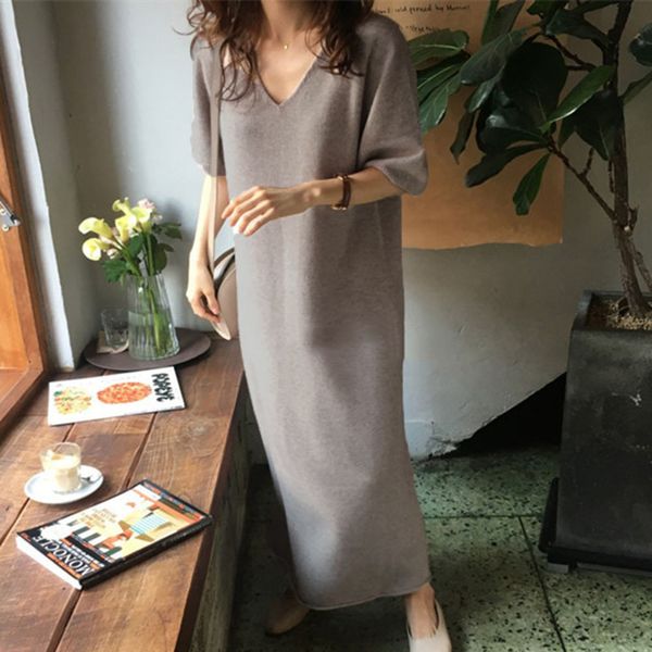 2021 new spring long mesh on the loose knee dressed in short sleeve nightgown straight dress with temperament 1tz2, Black;gray
2021 new spring long mesh on the loose knee dressed in short sleeve nightgown straight dress with temperament 1tz2, Black;gray