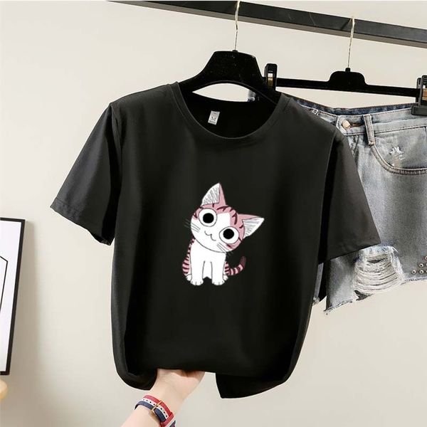shirt women tshirt summer funny gray short sleeve o-neck &tees streetwea black t200516, White
shirt women tshirt summer funny gray short sleeve o-neck &tees streetwea black t200516, White